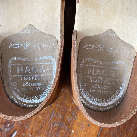 Haga Toffeln Swedish Clogs, Erika size 36 - Picture 3 of 7